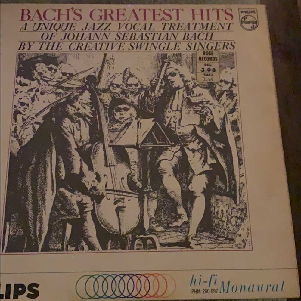 Bach’s Greatest Hits Mono Vinyl